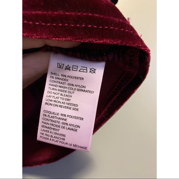 STARING AT STARS velvet & lace crop top - Picture 5 of 5